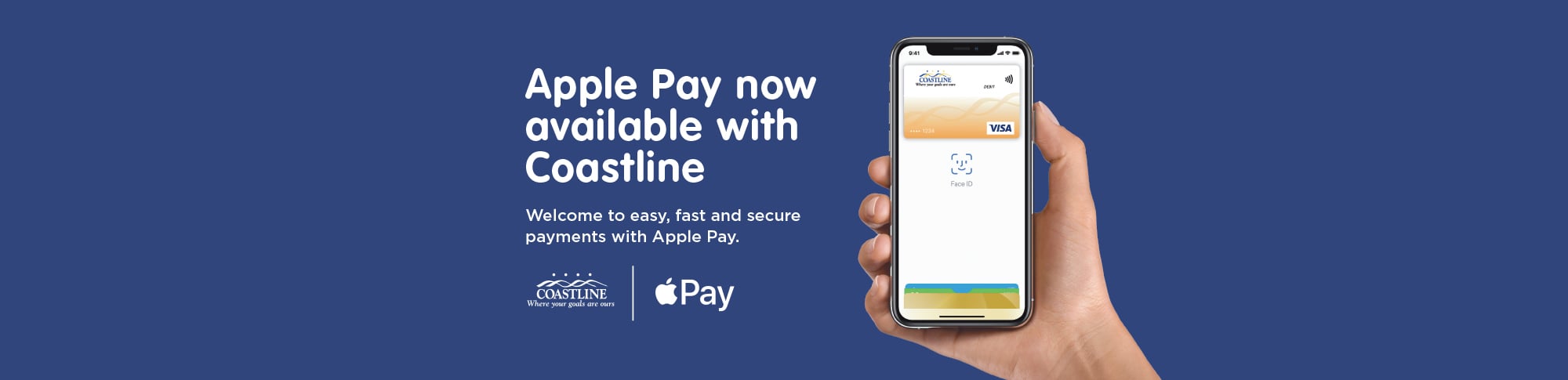 Apple Pay now available with Coastline