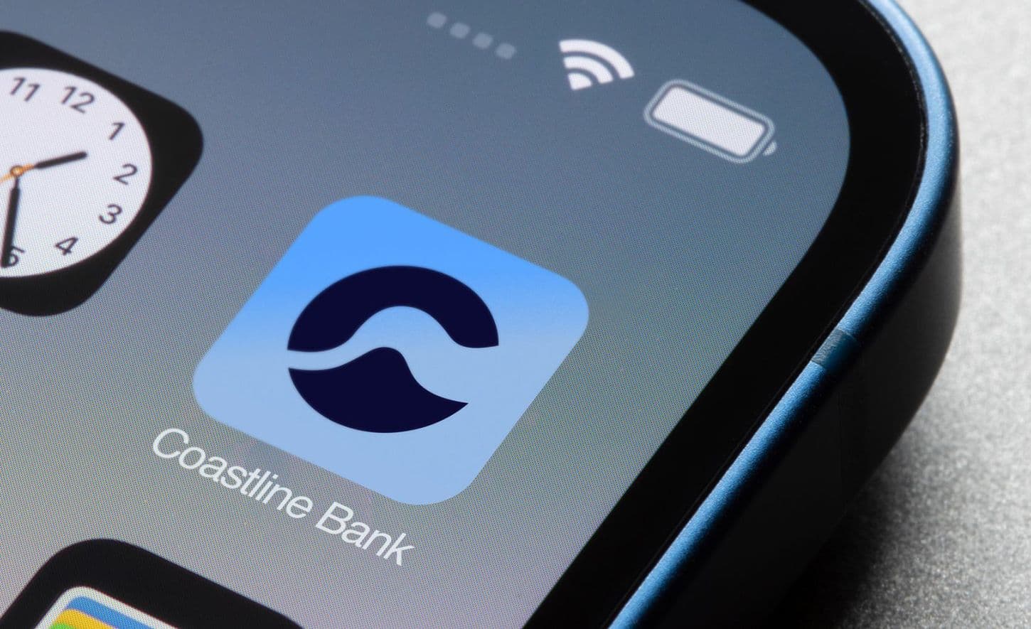 Coastline Bank's MyCOAST mobile banking app
