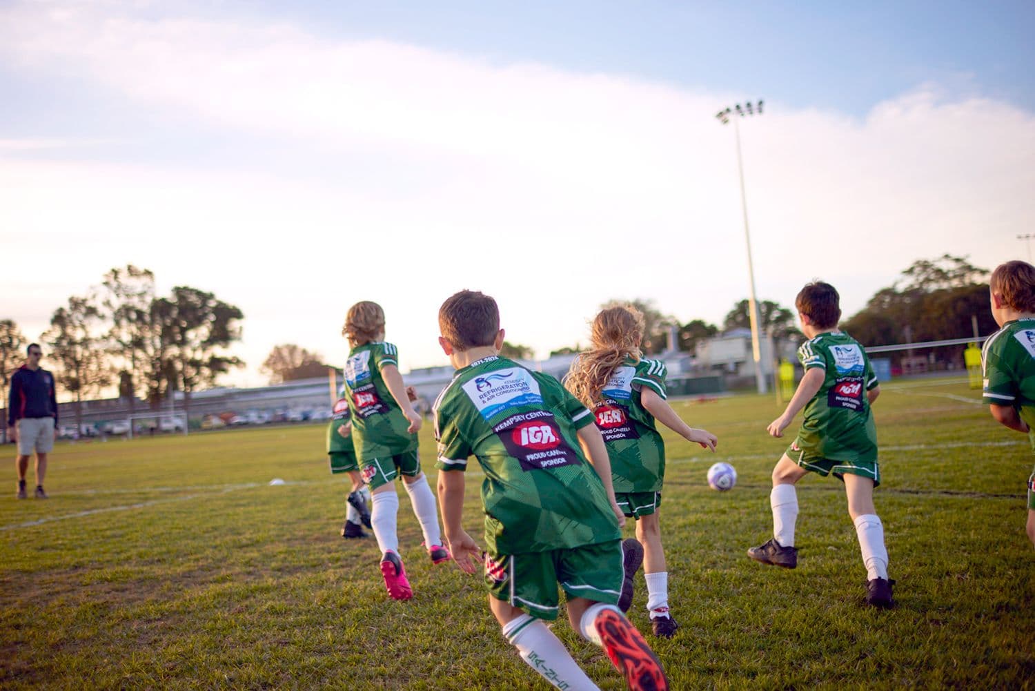 Cubs & Kickstart Awards - Kids playing soccer