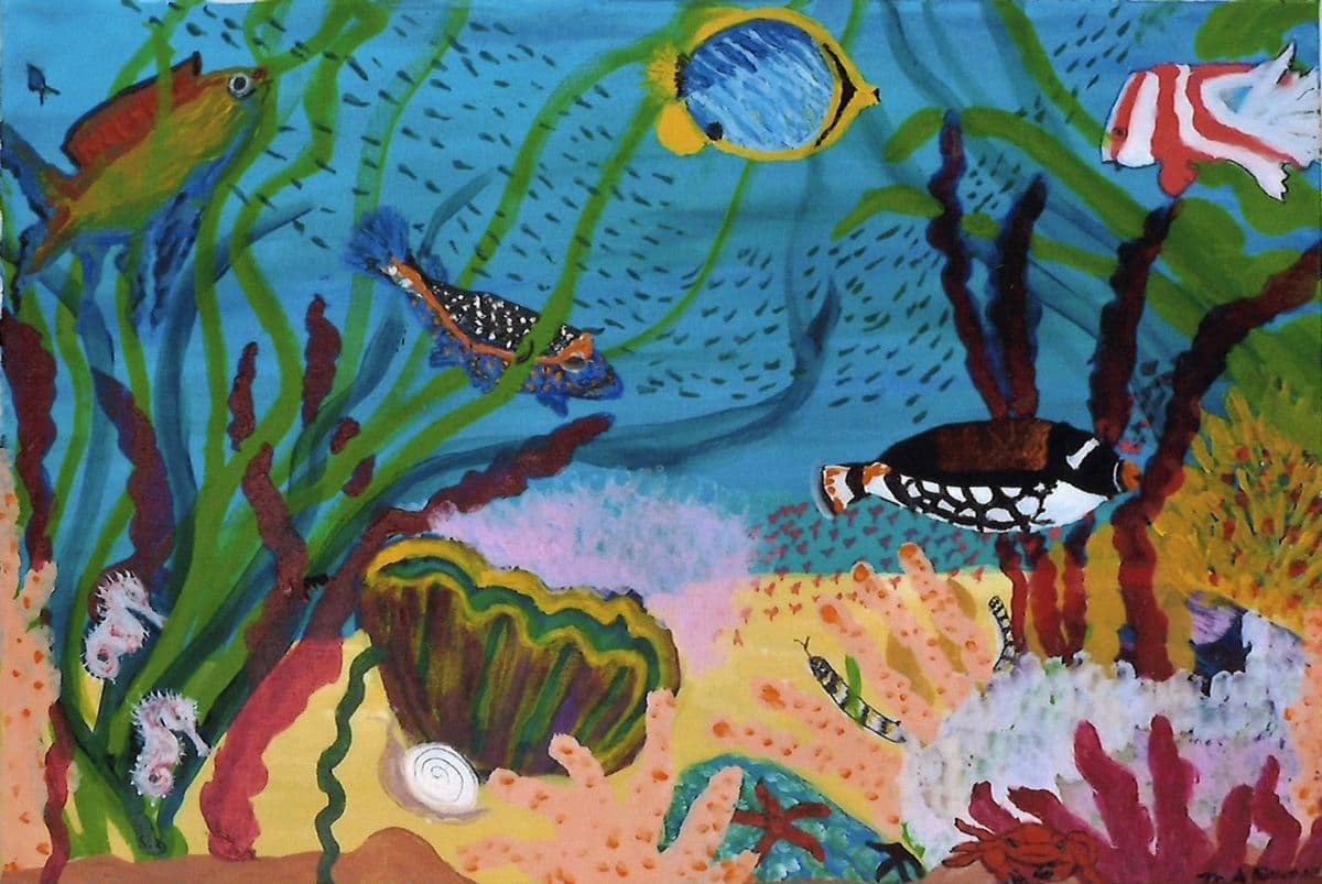 Artist Marion Anne Burgess