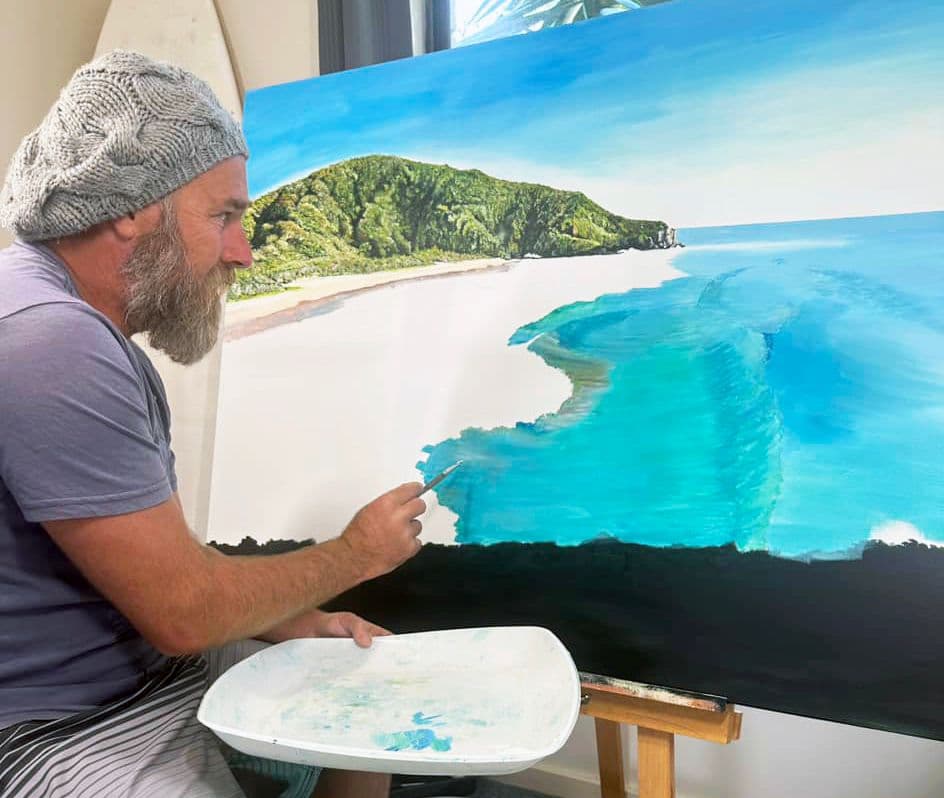 Artist Richard Tugwood