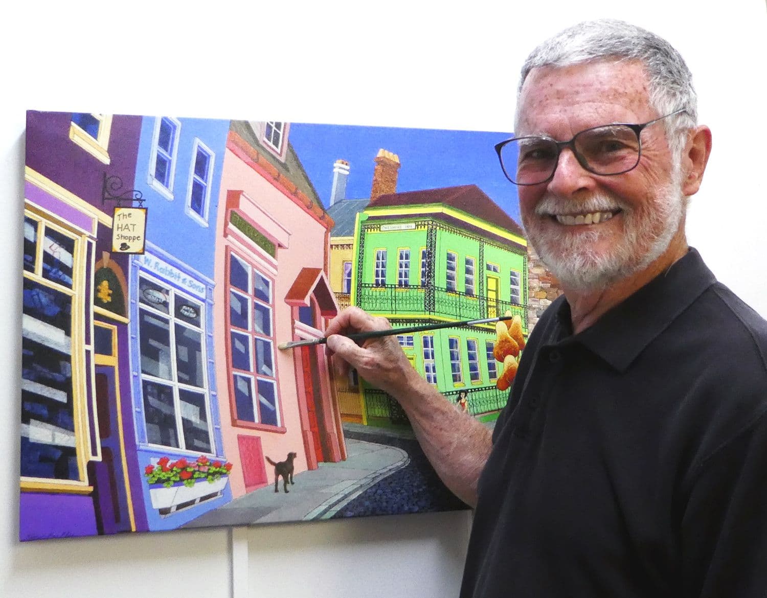 Artist Fred Bullen